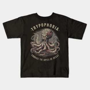 Octopus trypophobia Kids T-Shirt